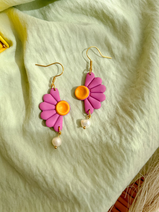 Pendientes Media Margaritas