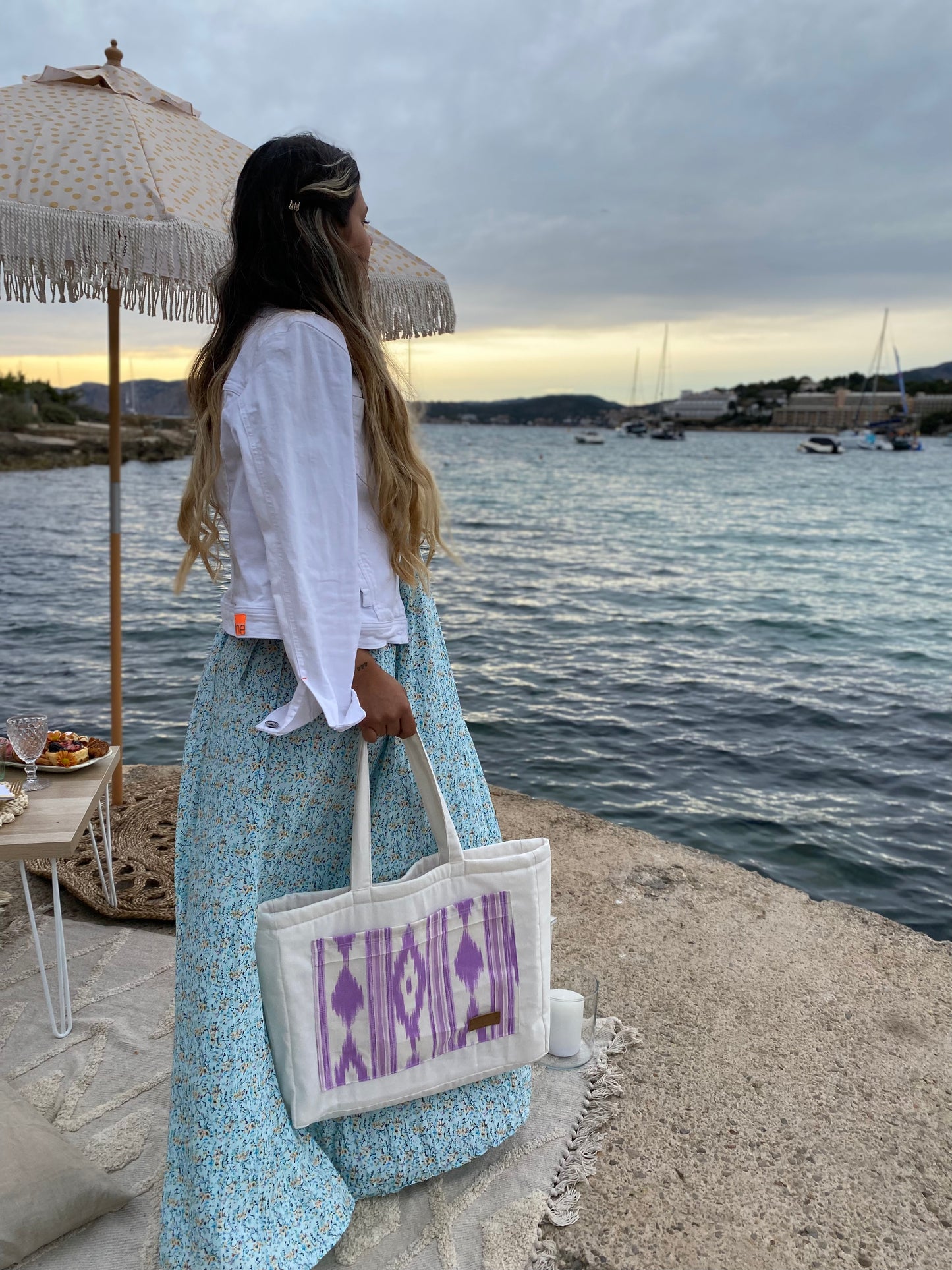 Tote bag Maxi tela mallorquina